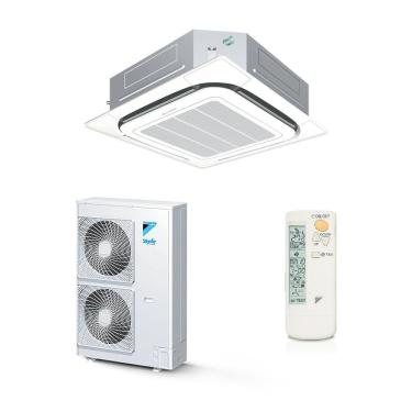 Imagem de Ar Condicionado Cassete Skyair Inverter Daikin 46000 BTUS Quente e Frio 220V FCQ48AVL R...