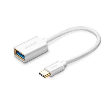 Imagem de Adaptador Ugreen, USB-C Macho para USB 3.0 Fêmea, Branco - UG-30702