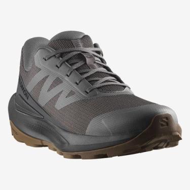 Imagem de Tênis Masculino Salomon Elixir Tour Preto Trail Running, 43, Preto