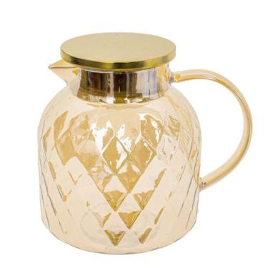 Imagem de Jarra de Vidro Diamond 1.5L  Design Atemporal com Toque de Luxo. - Lum