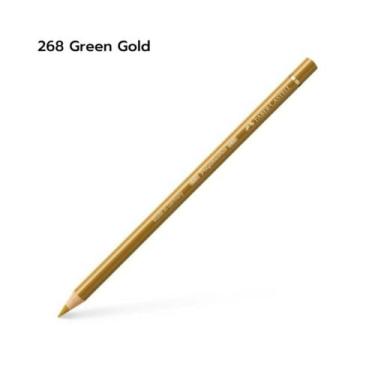 Imagem de Lápis de Cor Faber Castell Polychromos Avulso, 268 Green Gold