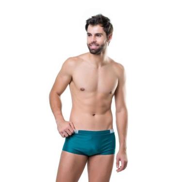 Imagem de Sunga Elite Proteção UV 50 Fluor Masculina, Verde, GG