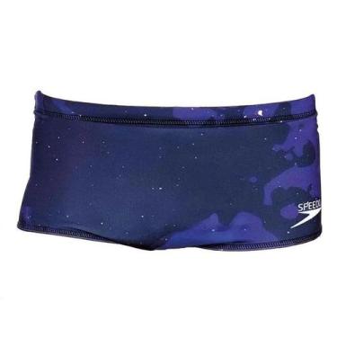 Imagem de Sunga Tradicional Speedo Galaxy, Marinho, Extra Grande