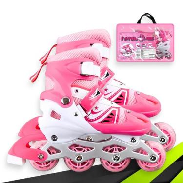 Imagem de Patins In Line Roller Street Ajustável Criança Juvenil Adulto 1001 - I