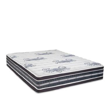 Imagem de Colchão Castor Silver Star Híbrido Air Pkt Double Face Casal 138x188x3