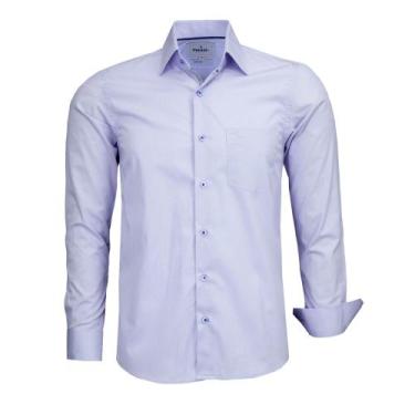 Imagem de Camisa Social Amil Masculina Comfort Manga Longa Em Algodão Lançamento