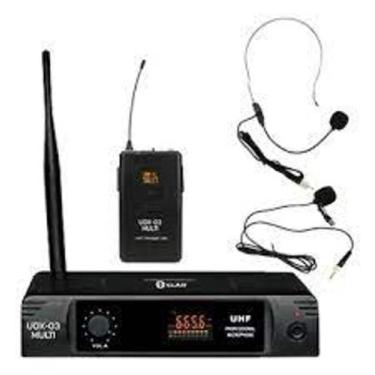 Imagem de Microfone Sem Fio Headset UHF - Dylan UDX-03