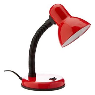 Imagem de Luminária de Mesa Flex Base G20, Vermelho, Bivolt