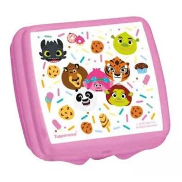 Imagem de Porta sanduíche  quadrado da kou kou da tupperware