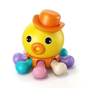Imagem de Polvo Polvinho Brinquedo Banheira Para Bebes Crianças Banho Piscina Bi