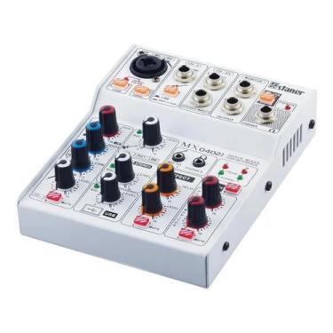 Imagem de Mesa de som staner mx0402i 4 canais c/ interface de áudio