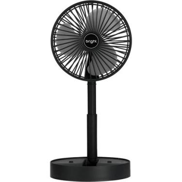 Imagem de Ventilador Portátil Recarregável Bright VN003 Preto, VN003