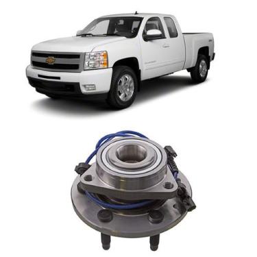 Imagem de Cubo de Roda Dianteira CHEVROLET Silverado 2007 até 2014, 4x4, com ABS