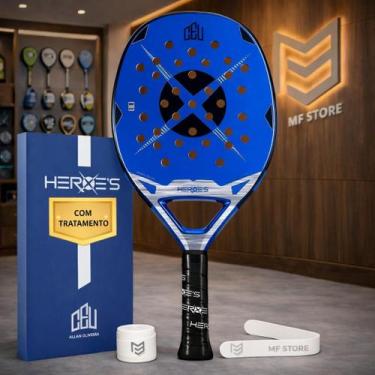 Imagem de Raquete de Beach Tennis HEROES CEU 2024 COM TRATAMENTO - Heroe'S
