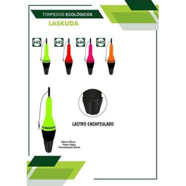 Imagem de Boia jr pesca torpedo - laskuda, Amarelo