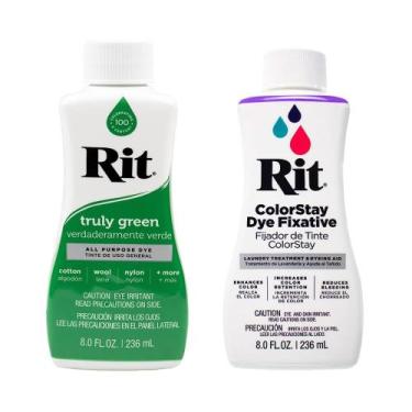 Imagem de Kit de Tinta para Tecidos Craft County RIT com Fixador de Cor 236 ml
