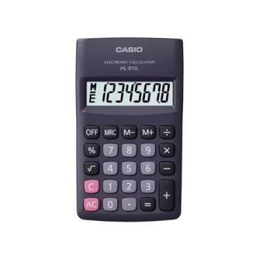 Imagem de Calculadora de bolso 8 dígitos HL-815L - Casio