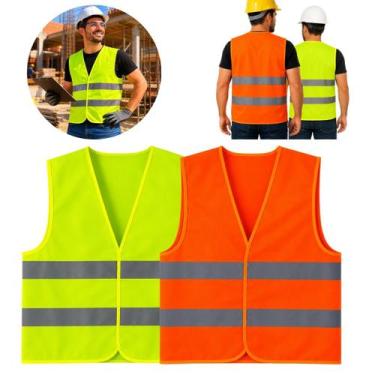 Imagem de 2 Coletes Operacional Refletivo P/ Segurança Obras - Impo, 4
