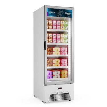 Imagem de Freezer Expositor Vertical Supreme 581 Litros VF50AH Branco Metalfrio 