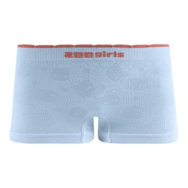 Imagem de Calcinha Boxer Infantil sem Costura Ursinha Estelar Azul - Zee Rucci, 