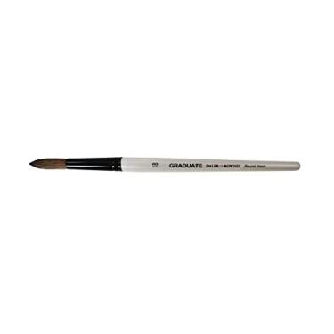 Imagem de Pincel Daler Rowney Graduate Round Wash Redondo N°18 Cerda Mista de Pelo de Ponei e Fibra Sintética Cabo Curto