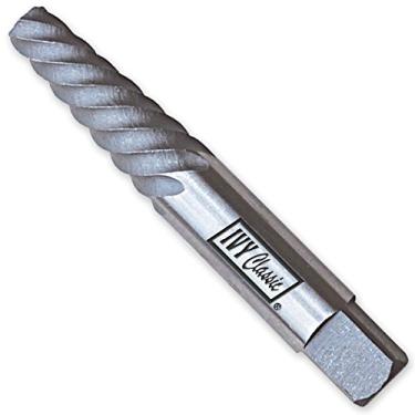 Imagem de IVY Classic 01357 Extrator de parafuso espiral No. 7 de liga de aço cromado, remove parafusos de 7/8-3,8 cm, 1/cartão
