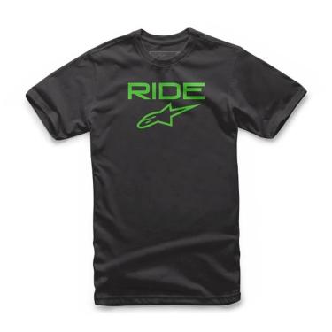 Imagem de Camiseta Alpinestars Ride 2.0 Camo Masculina Preto e Verde