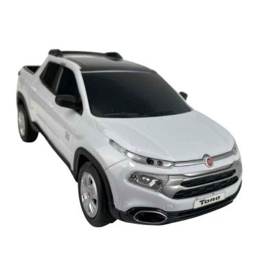 Imagem de Carrinho Controle RC Remoto Fiat Toro Recarregável 1:18 Cks