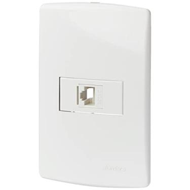 Imagem de Conjunto Tomada, Alumbra, Bianco Pro 85137, Branco