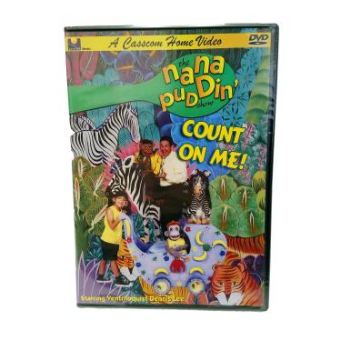 Imagem de Nana Puddin' Count On Me DVD- Zoo Animals-Attitude-Zoo Story-Animals Manners-Carnibal of the Animals-Puppets-funny Animals-Giragge-Rhino-Short Stories for Kids-Moral Storie for Kids-Childrens Movie DVD-DVDs for Kids-Kids' Movies-Music Video for Kids