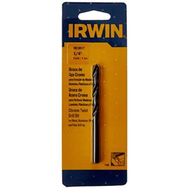 Imagem de IRWIN Broca Aço Cromo para Madeira de 1/4 Pol. x 95mm (6,4mm x 95mm) IW1817