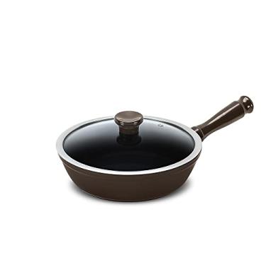 Imagem de Frigideira de Cerâmica Clear 24Cm 1800Ml Chocolate - Ceraflame