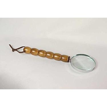 Imagem de Lupa de Aumento Decorativa Cabo 6 Anéis e Alça de Recouro 30cm Goods BR