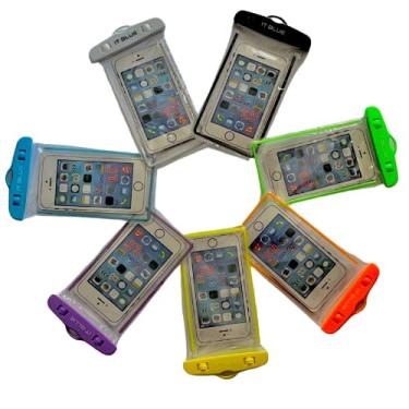 Imagem de Kit Piscina 2 Capinhas De Celular À Prova D'água