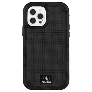 Imagem de Pelican – Série SHIELD – Capa G10 para iPhone 12 Pro Max (5G) – Proteção contra quedas de 6,7 pés – 16,7 cm – Verde camuflado