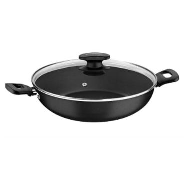 Imagem de Panela Wok Loreto em Aluminio Antiaderante 28 cm