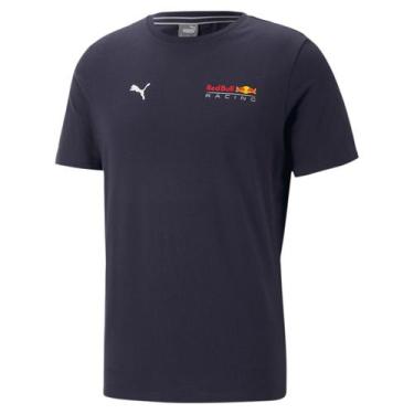Imagem de Camiseta Puma Red Bull Racing Logo Masculino - Marinho