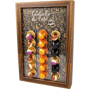 Imagem de Porta Cápsulas Moldura Cantinho do Café Quadro