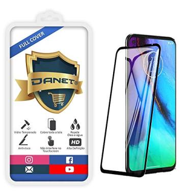 Imagem de Pel�cula De Vidro Temperado 3D Full Cover Para Motorola Moto G8 com Tela de 6.4 Polegadas - Prote��o Blindada Que Cobre Toda A Tela - Danet
