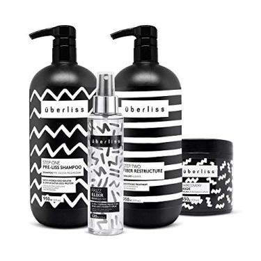 Imagem de Avlon Uberliss Kit Escova Progressiva Uberliss 4 Passos