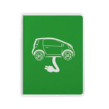 Imagem de Agenda de capa macia para caderno, capa de goma para veículos energéticos da Plug Line