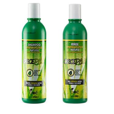 Imagem de Kit Shampoo E Condicionador Fitoterapeutico Crece Pelo Boé