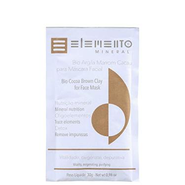 Imagem de Elemento Mineral Máscara Facial Bio Argila Marrom 30g Função Depurativa Oxigenante e Vitalizante