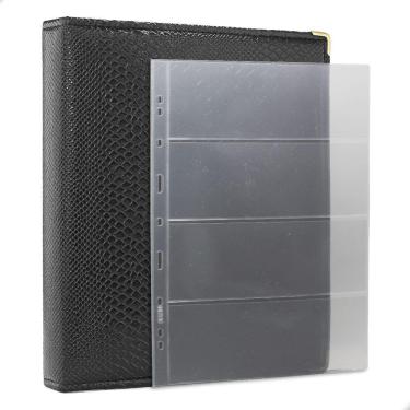 Imagem de Álbum Fichário 50 Folhas Cédulas 4 Espaços 32x24 Cobra GF