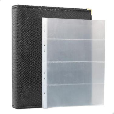 Imagem de Álbum Fichário 50 Folhas PP Cédulas 4 Espaços 32x24 Cobra GF