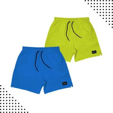 Imagem de Bermuda Shorts Elastico Masculino Verão Fit Ness Kit C2 - Use Volk