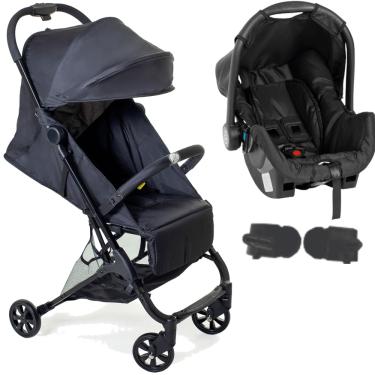 Imagem de Carrinho de Bebe Compacto Bebe Conforto Galzerano Bali Preto