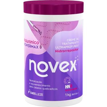Imagem de Embelleze Creme De Tratamento Novex Hialurônico Powermax Harmonização Capilar 1Kg