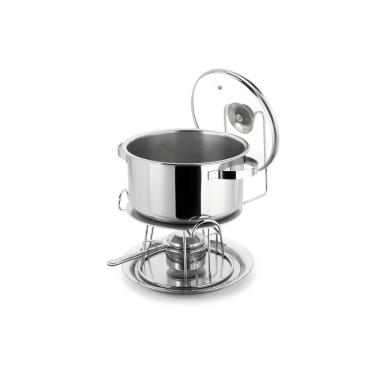 Imagem de Le Réchaud 8L Panela Aço Inox Para Buffet Massas Sopas Forma