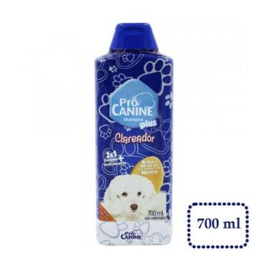 Imagem de Shampoo Prócanine 2 Em 1 Clareador 700 Ml - Procanine